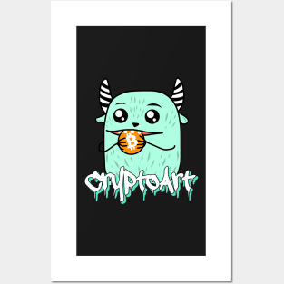 cryptoart Posters and Art